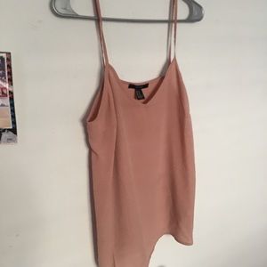 Chiffon spaghetti strap